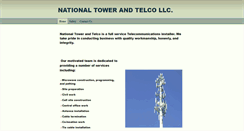 Desktop Screenshot of nationaltowerandtelco.com